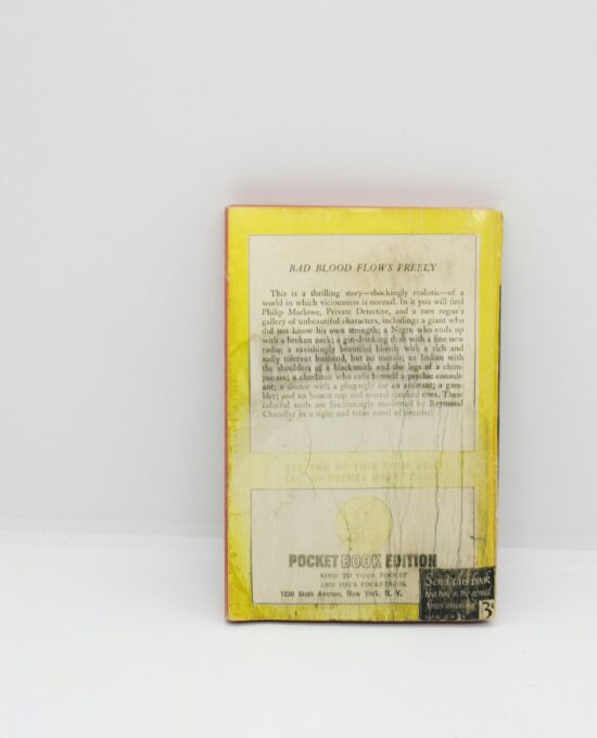 Raymond Chandler “Farewell, My Lovely” Chandler’s 2nd Philip Marlowe novel 1st time in paperback