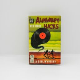 Dell Mapback "Alphabet Hicks" c1947 Rex Stout George A. Frederiksen cover art