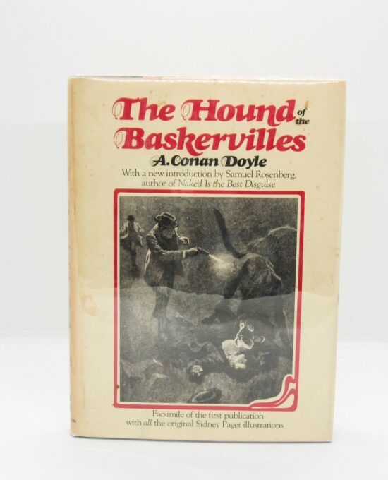 Sherlock Holmes “The Hound of the Baskervilles” A. Conan Doyle First edition thus vintage facsimile edition w- all Paget illustrations