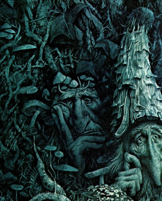 Brian Froud “The Sword of Thrac” Vintage art book page 1976 FREE SHIPPING