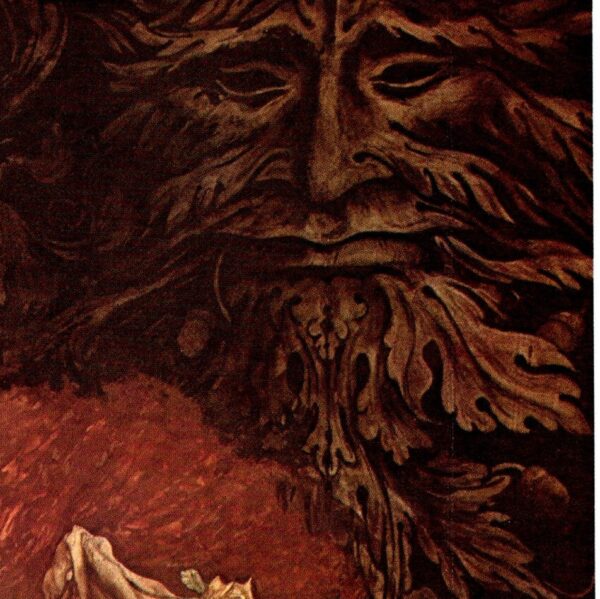 Brian Froud "A beautiful Princess lives in an old castle..." / "The happy troll..." 2-sided vintage art book page 1976 FREE SHIPPING - Image 2
