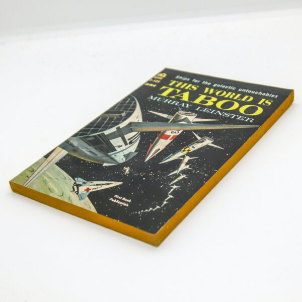 1961 Murray Leinster "This World Is Taboo" Ed Valigursky cover art First edition & printing Vintage paperback Almost new!
