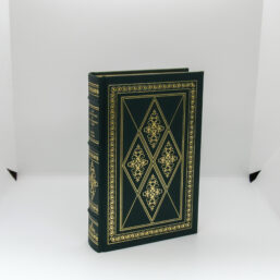 Mark Twain "The Adventures of Huckleberry Finn" c.1979 Leather vintage book Illustrated with 1885 first edition artwork
