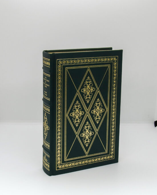 Mark Twain “The Adventures of Huckleberry Finn” c.1979 Leather vintage book Illustrated with 1885 first edition artwork