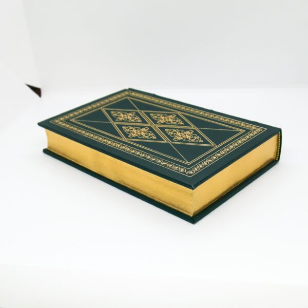 Mark Twain "The Adventures of Huckleberry Finn" c.1979 Leather vintage book Illustrated with 1885 first edition artwork - Image 4