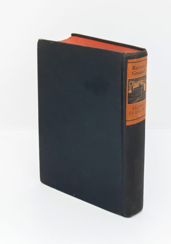 Ellen Glasgow "Barren Ground" First edition 1925 Vintage cloth wrapped hardcover Pulitzer Prize winnning author - Image 2