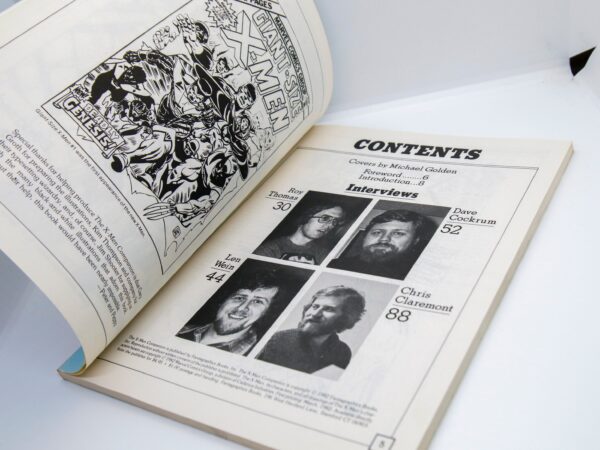 The X-Men Companion I 1982 Interviews with JChris Clermont, Len Wein, Dave Cockrum and Roy Thomas Vintage softcover - Image 6
