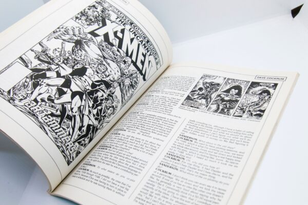 The X-Men Companion I 1982 Interviews with JChris Clermont, Len Wein, Dave Cockrum and Roy Thomas Vintage softcover - Image 9