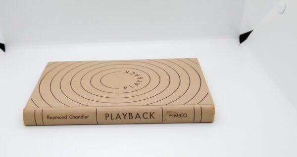 Raymond Chandler "Playback" Vintage hardcover novel c.1958 - Image 3