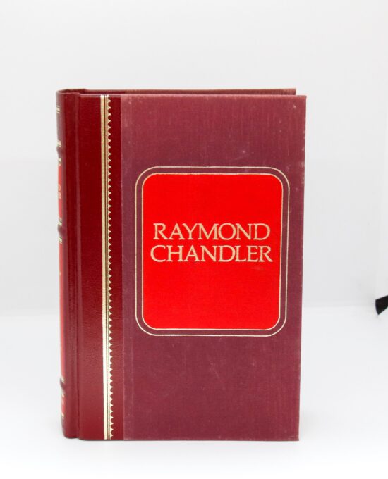 Raymond Chandler 4 novels in one book First edition thus 1986 Cloth & faux leather decorated vintage hardcover