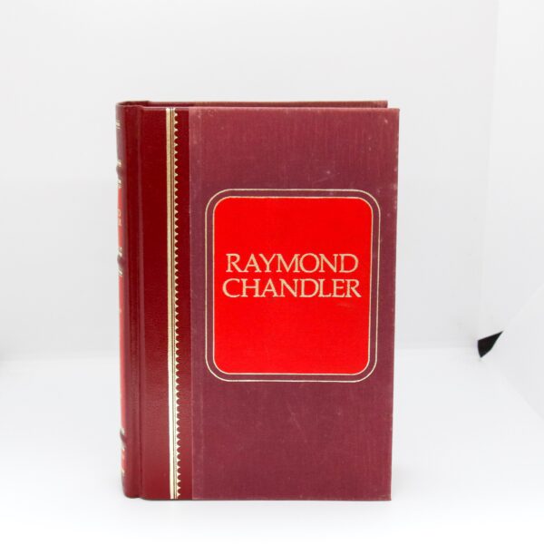 Raymond Chandler 4 novels in one book First edition thus 1986 Cloth & faux leather decorated vintage hardcover