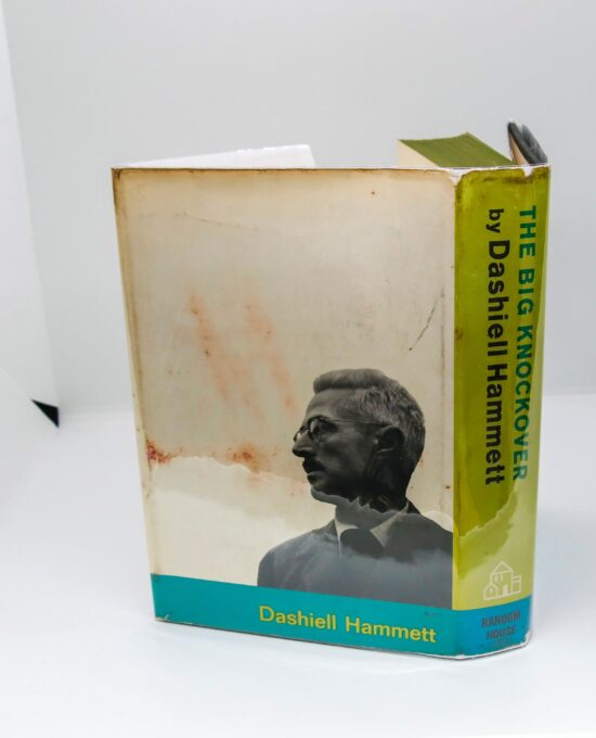 Dashiell Hammett “The Big Knockover” Vintage Continental Op mystery anthology 1966 Vintage cloth-wrapped hardcover in original jacket