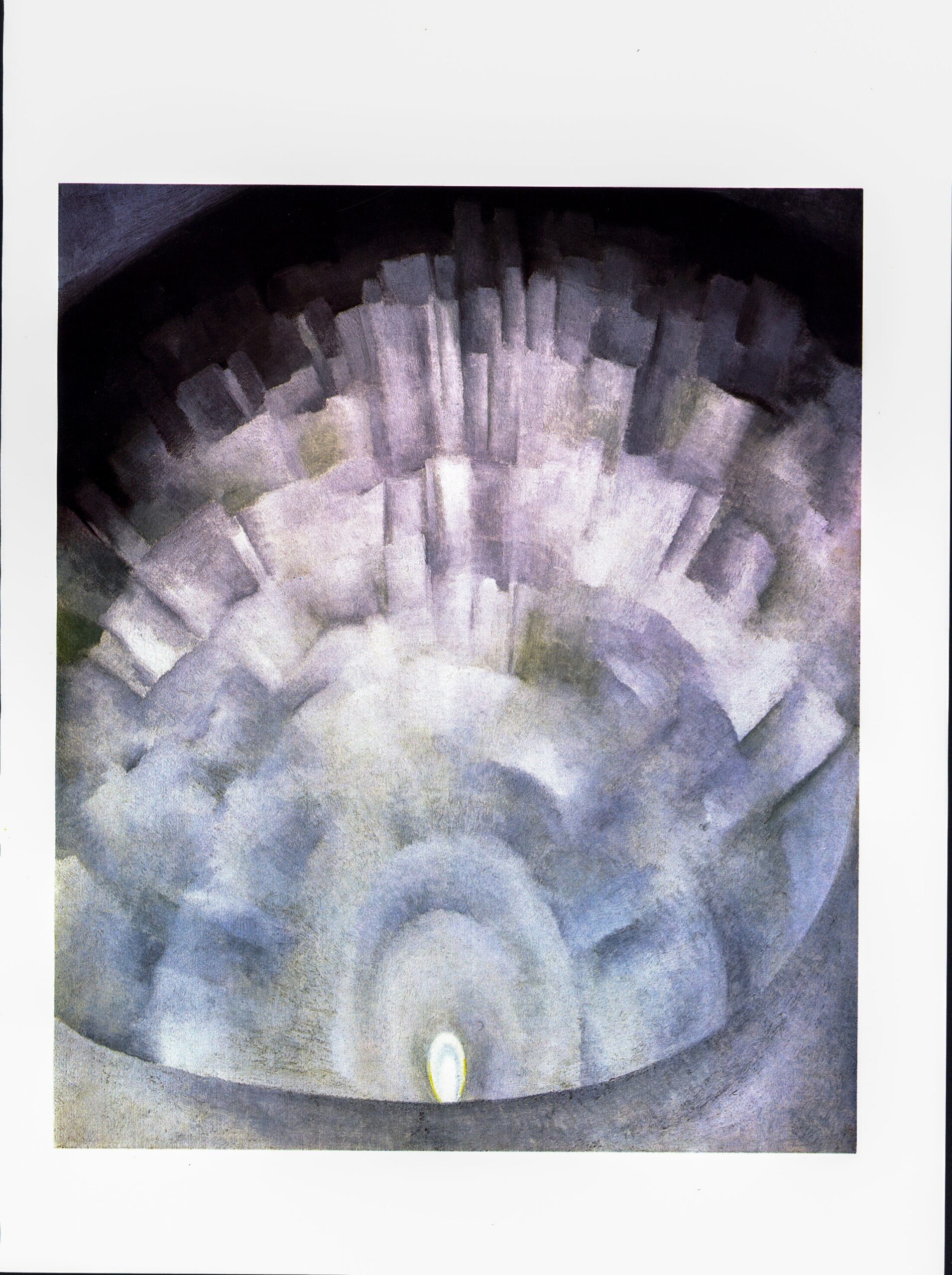 Georgia O'Keeffe print 1926 "Abstraction - White Rose III" vintage print - Image 2