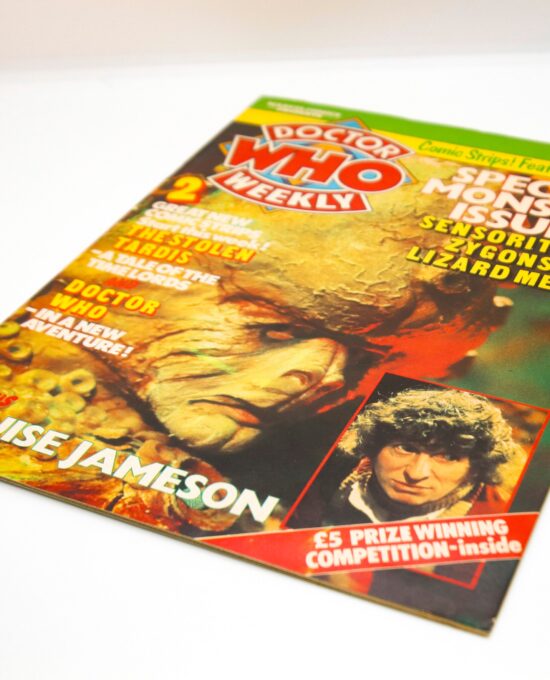 Doctor Who Weekly #9 UK British Marvel Fan/Comic Mag 1979 Black & White Zygons!