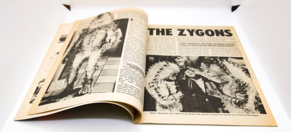 Doctor Who Weekly #9 UK British Marvel Fan/Comic Mag 1979 Black & White Zygons! - Image 4