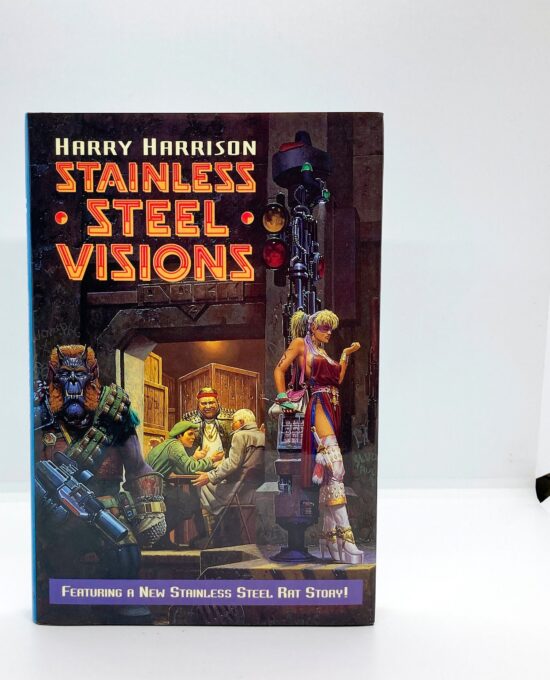 Harry Harrison “Stainless Steel Visions” First edition 1993 vintage hardcover Short story anthology 13 stories