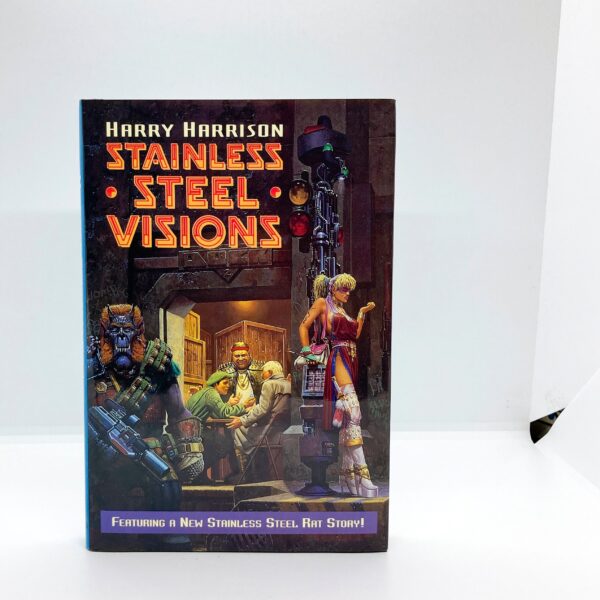 Harry Harrison "Stainless Steel Visions" First edition 1993 vintage hardcover Short story anthology 13 stories
