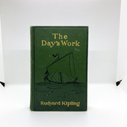 Illustrated Antique Book "The Day's Work" 1898 Rudyard Kipling 13 short stories First edition