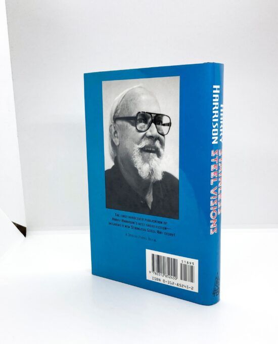 Harry Harrison “Stainless Steel Visions” First edition 1993 vintage hardcover Short story anthology 13 stories