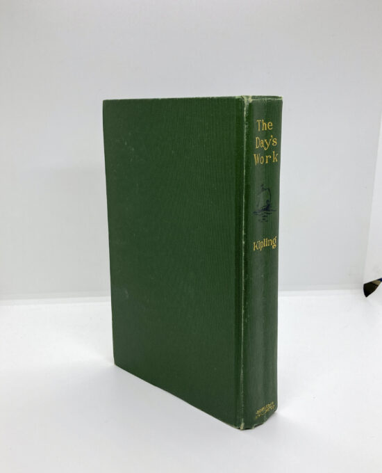 Illustrated Antique Book “The Day’s Work” 1898 Rudyard Kipling 13 short stories First edition