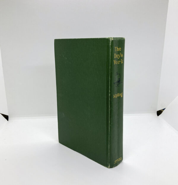 Illustrated Antique Book "The Day's Work" 1898 Rudyard Kipling 13 short stories First edition - Image 2