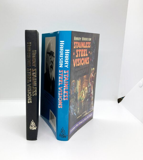 Harry Harrison "Stainless Steel Visions" First edition 1993 vintage hardcover Short story anthology 13 stories - Image 3