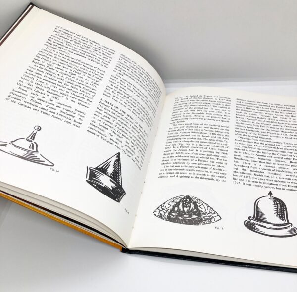 Hats and Caps of the Jews 1983 Vintage hardcover Eli & Elise Davis - Image 8