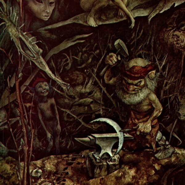 Brian Froud "The Weyland Smithy" / "My Domain" Vintage art book page 1976 FREE SHIPPING