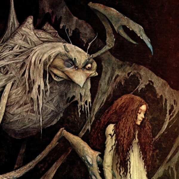 Brian Froud "One day I saw a large bunch of twigs & leaves bound up in cobwebs..." Vintage art book page 1976 FREE SHIPPING