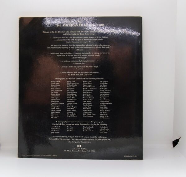 The American Film Directors 1977 First edition Large format paperback photography book - Image 2
