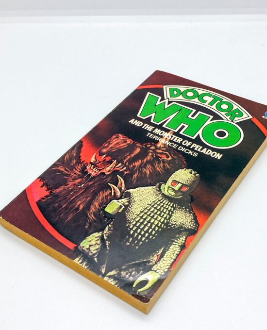 1984 Doctor Who episode novel “The Monster of Peladon”  Jon Pertwee as the Third Doctor Season 11 – 1974 Vintage British paperback