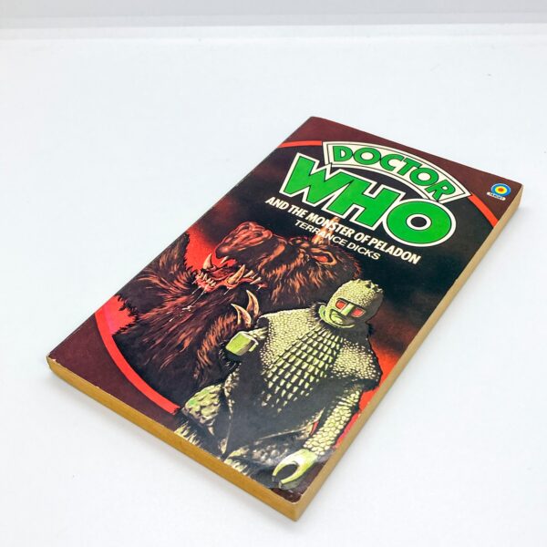1984 Doctor Who episode novel "The Monster of Peladon"  Jon Pertwee as the Third Doctor Season 11 - 1974 Vintage British paperback