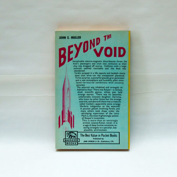 Beyond the Void 1965 Badger Books Appears unread! British imprint vintage paperback FREE SHIPPING - Image 2
