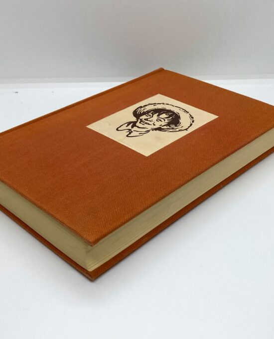 Mark Twain “The Adventures of Huckleberry Finn” c.1940 Cloth-wrapped vintage book Illustrated by Norman Rockwell Color and black and white