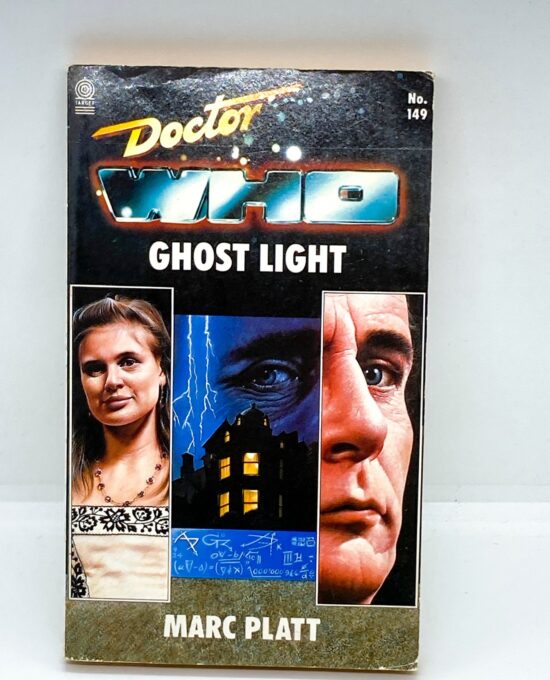 1990 Doctor Who episode novel “Ghost Light”  Sylvester McCoy as the Seventh Doctor Season 26 1989  Vintage British First Edition paperback