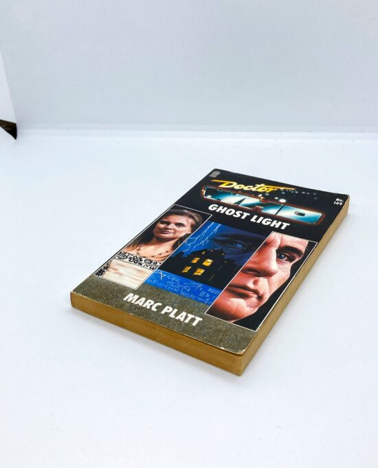 1990 Doctor Who episode novel “Ghost Light”  Sylvester McCoy as the Seventh Doctor Season 26 1989  Vintage British First Edition paperback