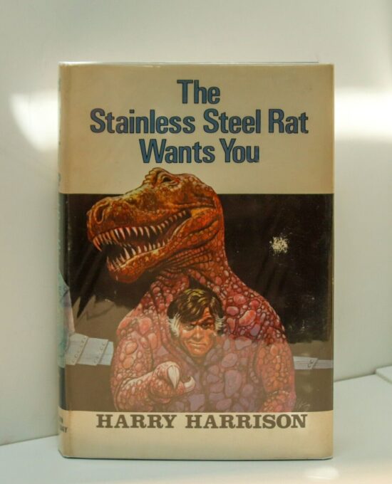 1979 1st ed Harry Harrison “The Stainless Steel Rat Wants You” Vintage hardcover