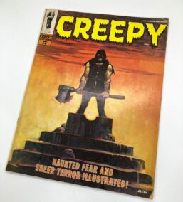 Creepy Magazine #17 Oct 1967 Frank Frazetta Cover art Archie Goodwin stories Rocco Mastroerio John Severin