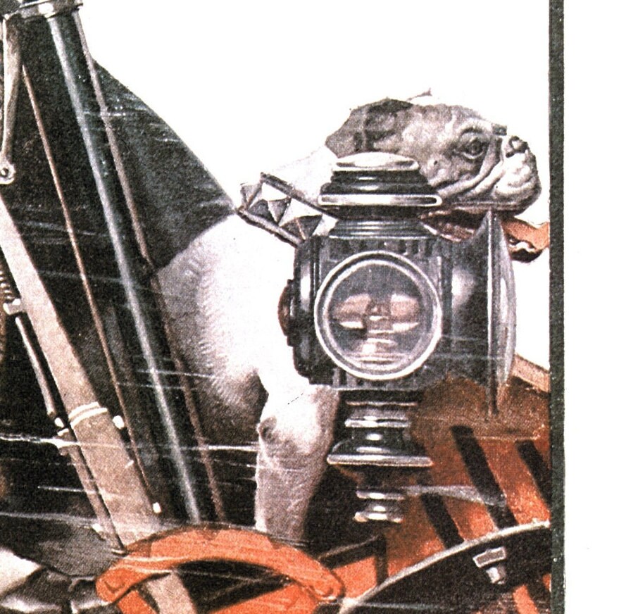Norman Rockwell "Speed" & "The Accordionist" 2-sided vintage art book page - Image 3