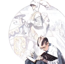 Norman Rockwell "The Age of Romance" & "The Cruise" Oversized 2-sided vintage art book page