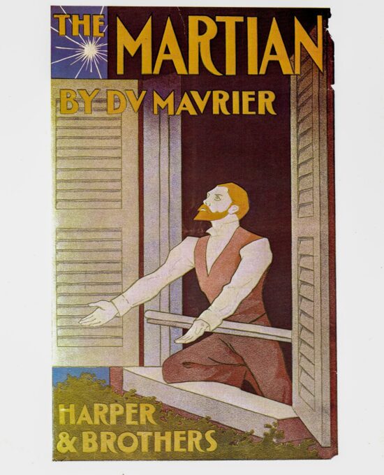 Edward Penfield “Harper & Bros.” Vintage art-book page