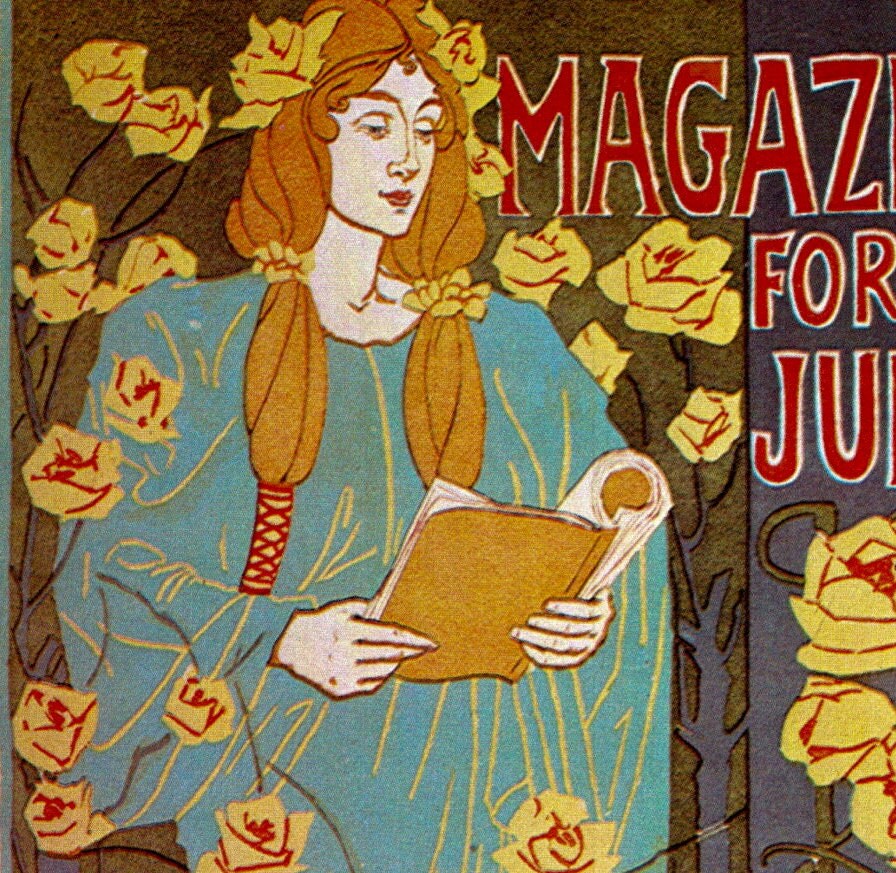Louis Rhead "The Century" Vintage art-book page
