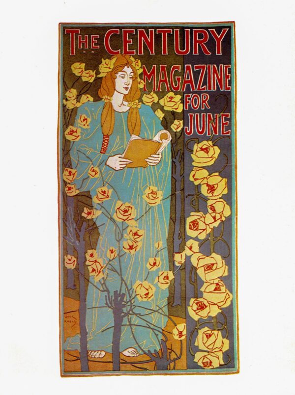 Louis Rhead "The Century" Vintage art-book page - Image 2
