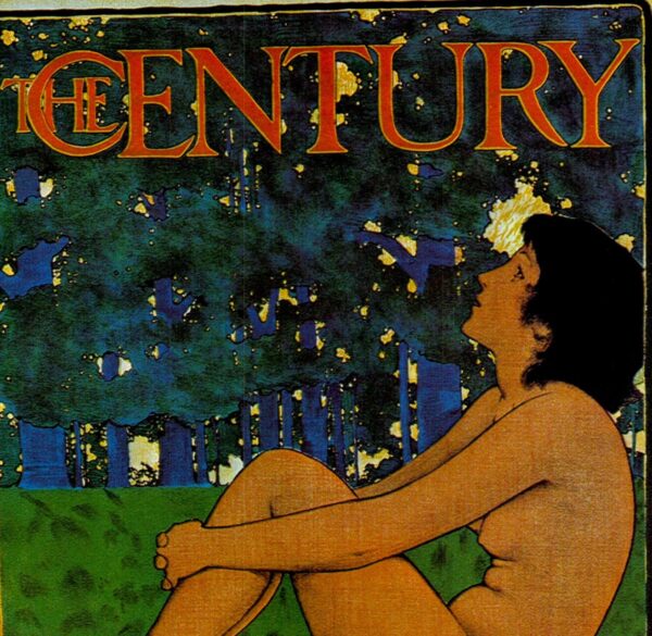 Maxfield Parrish "The Century" Vintage art-book page