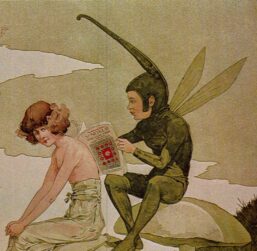 Theo Hampe "St. Nicholas" 1896 Vintage art-book page