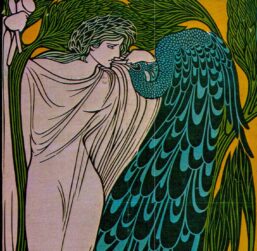 Will Bradley "His Book" Vintage art-book page