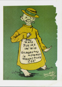 R. F. Outcault "The New York World" Vintage art book page