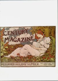 Louis Rhead "Century Magazine" Vintage art book page
