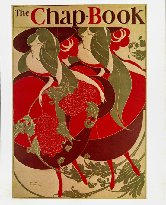 Will Bradley “The Chap-Book: The Twins” Vintage art book page