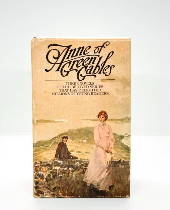 Anne of Green Gables vintage 3 book box-set c.1978 Anne of Green Gables Avonlea & The Island trilogy paperback novels